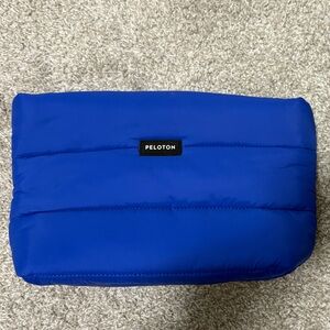 Peloton Royal Blue Puffer Bag